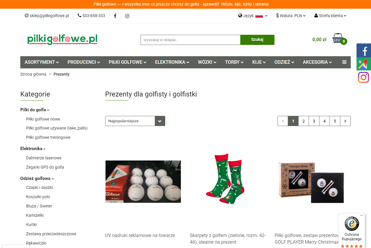 Odzież golfowa na prezent - jak dobrać rozmiar i uniknąć nietrafionego zakupu?