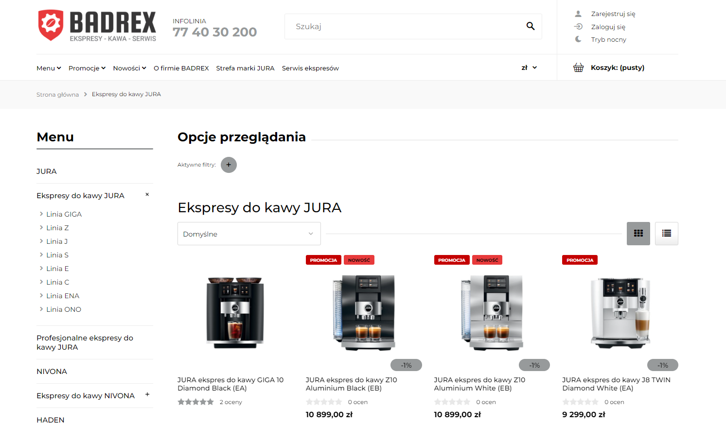 Ekspresy do kawy Jura do 5000 zł - które modele warto porównać przed zakupem?