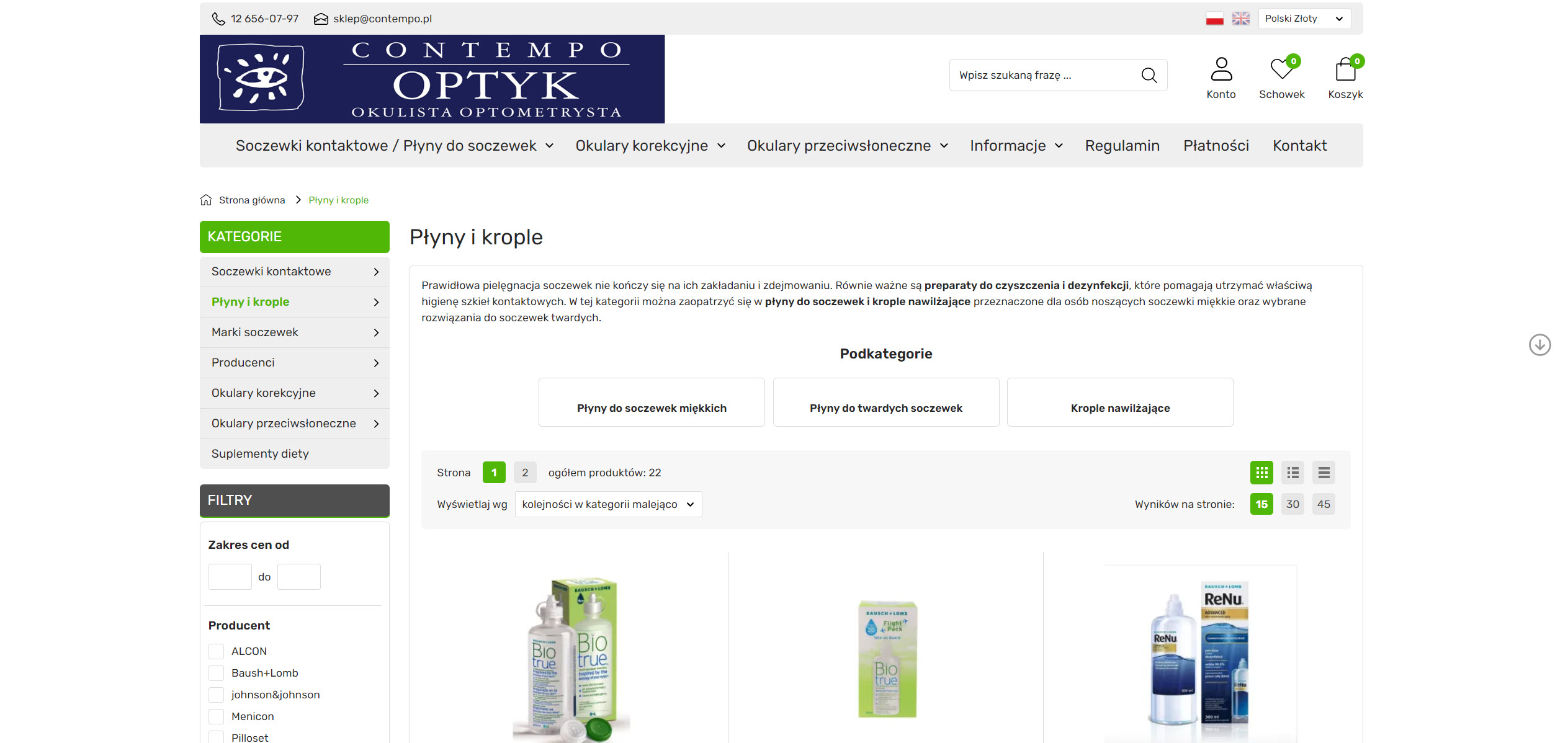 Czy każdy płyn do soczewek pasuje do wszystkich soczewek kontaktowych?