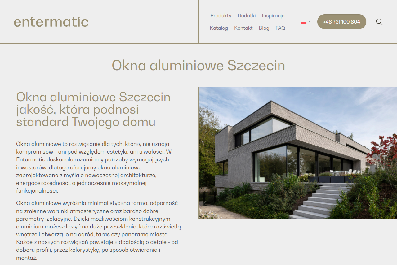 Budujesz dom w Szczecinie? Sprawdź, jak zaplanować duże przeszklenia aluminiowe!