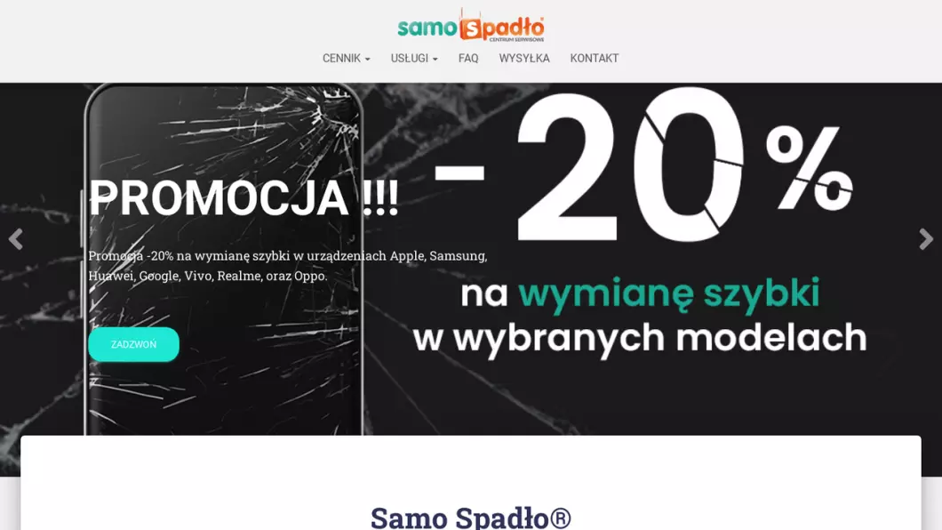 Samo Spadło Centrum Serwisowe
