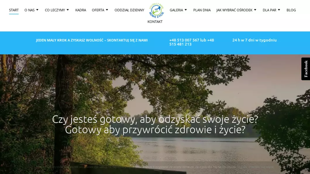 Prywatny ośrodek leczenia uzależnień Nowe Życie